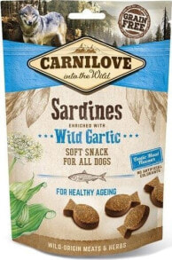 Лакомства для собак CARNILOVE Sardines with Wild Garlic 200 g Универсальная Рыба 8595602528899