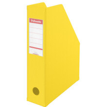 Лотки для бумаги Esselte VIVIDA файловая коробка/архивный органайзер ПВХ Желтый 56001