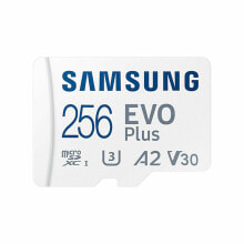 Карты памяти карта памяти микро-SD с адаптером Samsung EVO Plus 256 GB