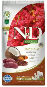 Сухой Farmina, N&D Quinoa Skin & Coat Stag 7 kg