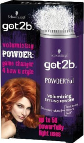 Лаки и спреи для укладки волос Schwarzkopf Got2b Powder Volumizing Styling Puder Стайлинг пудра для объема волос от корней 10 г