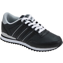 Мужские кроссовки Мужские кроссовки повседневные черные кожаные низкие демисезонные Adidas Jogger CL