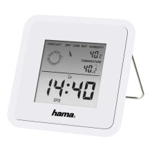 Настольные и каминные часы Hama TH50 Белый Аккумулятор 00186371