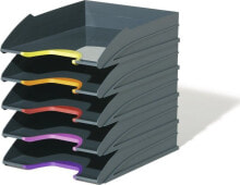 Лотки для бумаги Durable Set of 5 VaricolorDurable document tray