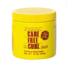 Гели и лосьоны для укладки волос Soft & Sheen Carson Care Free Curl Смягчающий и фиксирующий крем для вьющихся волос 454 г