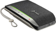 Портативная акустика POLY 216866-01 устройство громкоговорящей связи Универсальная Черный, Серебристый Bluetooth