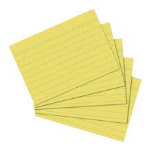 Школьные файлы и папки herlitz 1150515 учетная карточка Желтый 1 шт