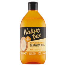 Средства для душа Nature Box Replenishing Shower Gel восстанавливающий гель для душа с натуральным маслом арганы холодного отжима 385 мл