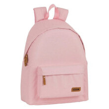 Детские рюкзаки и ранцы для школы для девочек Школьный рюкзак для девочек Mimetic розовый цвет, 1 отделение, карман, 15 л