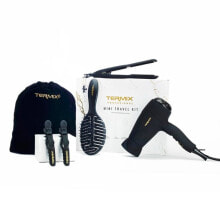 Фены и фен-щётки для волос termix Mini Travel Kit Дорожный набор: Расческа + Утюжок + Заколки х 2 + Фен + Несесер