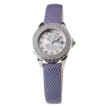 Женские наручные часы Женские часы аналоговые со стразами на циферблате фиолетовый браслет Folli Follie