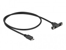 Компьютерные разъемы и переходники DeLOCK 35108 USB кабель 0,5 m USB 2.0 Micro-USB B Черный