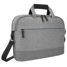 Рюкзаки, сумки и чехлы для ноутбуков и планшетов мужская сумка для ноутбука текстильная серая Targus CityLite 15.6"