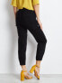 Фото #2 товара Женские джинсы со средней посадкой укороченные черные Factory Price