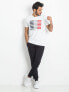 Фото #9 товара Мужская футболка повседневная серая с полосками Factory Price-298-TS-TL-85132.03X