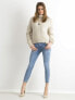 Фото #5 товара Женские джинсы  скинни со средней посадкой укороченные  голубые Factory Price