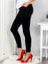 Фото #3 товара Женские джинсы кинни со средней посадкой   укороченные черные  Factory Price