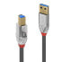 Фото #4 товара lindy 36662 USB кабель 2 m 3.2 Gen 1 (3.1 Gen 1) USB A USB B Серый