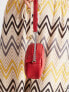 Фото #4 товара Женская сумка Factory Price с ремешком светло-серого цвета,  застежка-молния, карманы внутри, регулируемый ремень с цепочкой, подкладка.