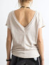 Фото #17 товара Женская футболка с V-образным вырезом на спине Factory Price