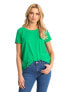 Фото #5 товара Женская футболка свободного кроя зеленая Factory Price