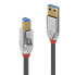Фото #3 товара lindy 36662 USB кабель 2 m 3.2 Gen 1 (3.1 Gen 1) USB A USB B Серый