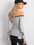 Фото #6 товара Женская блузка с длинным свободным рукавом и спущенными плечами Factory Price