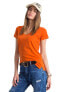 Фото #5 товара Женская футболка с V-образным вырезом удлиненная Factory Price