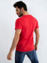 Фото #3 товара Мужская футболка повседневная красная с надписью Factory Price-267-ТС-21-4417.84Р