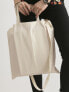 Фото #4 товара Женская Factory Price ЭКО-хлопок сумка с надписью черный.
