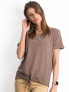 Фото #5 товара Женская футболка свободного кроя с завязкой Factory Price