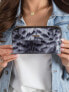 Фото #1 товара Женский кошелек кожаный  с животным принтом на молнии Factory Price