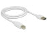 Фото #2 товара deLOCK 1m, USB2.0-A/USB2.0-B USB кабель 2.0 USB A USB B Белый 83686