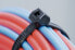 Фото #3 товара hellermann Tyton T18ROS стяжка для кабелей Стяжка-липучка для кабелей Полиамид Белый 100 шт 118-00079
