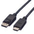 Фото #4 товара ROLINE 11.04.5780 видео кабель адаптер 1 m DisplayPort Черный