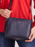 Фото #4 товара Женская кожаная сумка  Factory Price логотип, подкладка, длинная ручка, два отделения на  молнии.