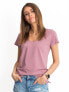Фото #5 товара Женская футболка с V-образным вырезом Factory Price