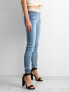 Фото #2 товара Женские джинсы скинни на резинке голубые Factory Price