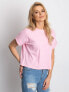 Фото #2 товара Женская футболка свободного кроя розовая Factory Price
