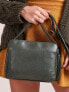 Фото #11 товара Женская кожаная сумка  Factory Price логотип, подкладка, длинная ручка, два отделения на  молнии.