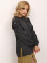 Фото #5 товара женский свитер объемный серый Factory Price