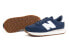 Фото #1 товара Мужские кроссовки синие замшевые низкие New Balance  MS237GB