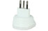 Фото #4 товара skross 1.500212-E адаптер сетевой вилки Тип L (IT) Тип C (Europlug) Белый