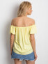 Фото #3 товара Женская блузка со спущенными плечами свободного кроя Factory Price