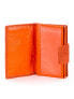 Фото #4 товара Женский кошелек кожаный  оранжевый Factory Price