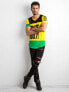 Фото #10 товара Мужская футболка повседневная желтая зеленая с надписями Factory Price-РТ-ТС-1-11157Т.30