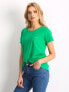 Фото #2 товара Женская футболка свободного кроя зеленая Factory Price