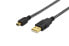 Фото #4 товара Ednet 84183 USB кабель 1 m 2.0 USB A Mini-USB B Черный