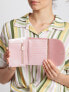 Фото #8 товара Женский кошелек кожаный нежно-розовый  Factory Price