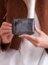 Фото #1 товара Женский кошелек кожаный маленький на молнии серый Factory Price